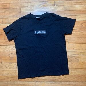 Supreme Black  Box Logo Tee Black Size Large FW23